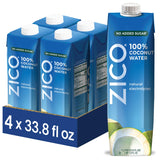 ZICO 100% Coconut Water – Active Lifestyle Hydration for Gym and Open-Air Workouts, Refreshing Coconut Base