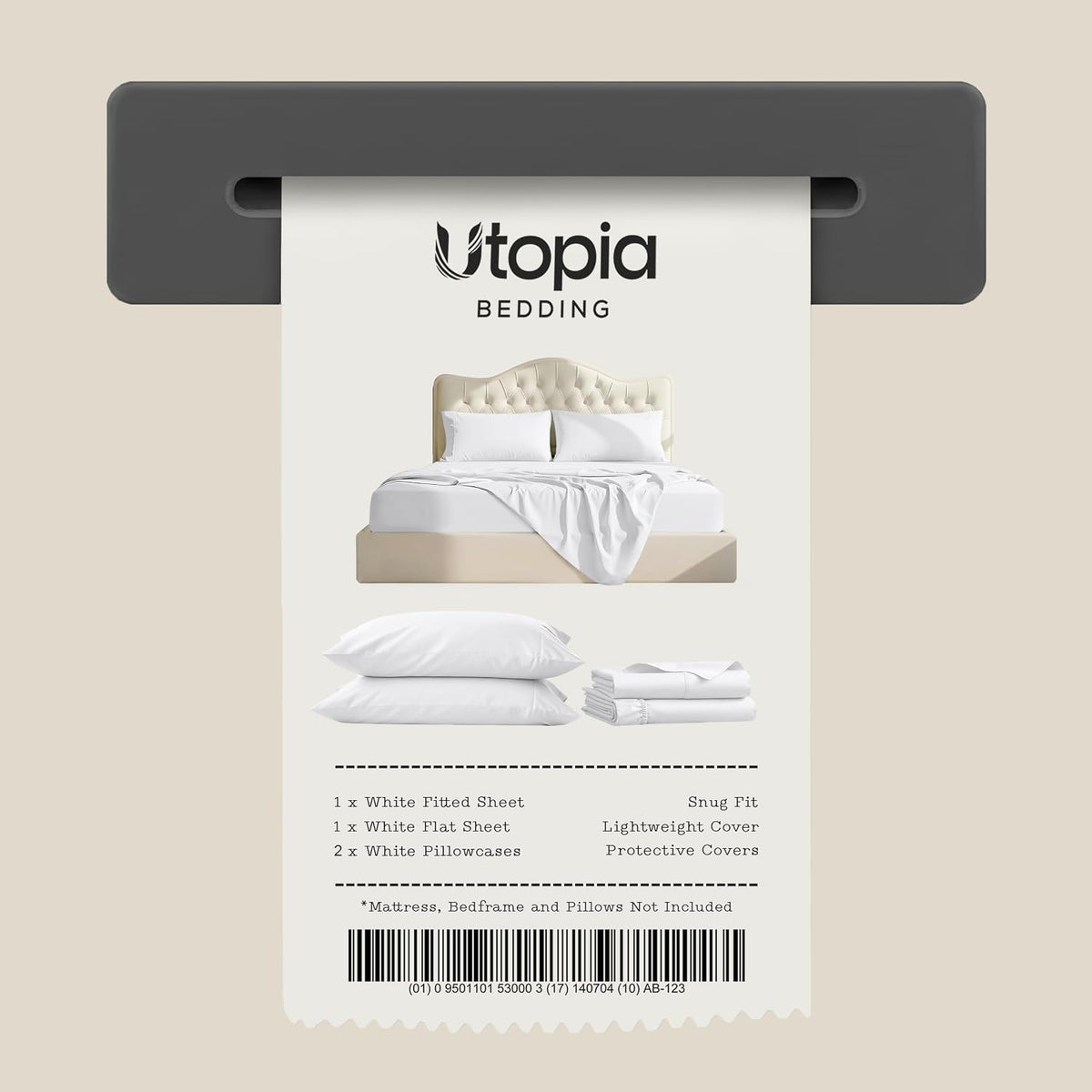 1800 Thread Count Queen Bed Sheets – Soft Brushed Microfiber for Hot Sleeper Wind Down Routine