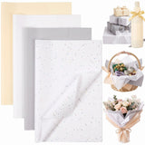 3 Otters Tissue Paper 150 Sheet Pack – Wedding Shower and Holiday Gift Wrapping Set, 30 Colors Including Shiny Metallic Designs