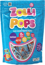 Zollipops Clean Teeth Lollipops – Sugar Free Lunchbox Candy for Kids, Healthy Classroom Treat