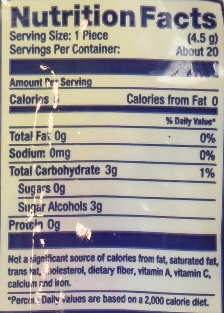 3.25 oz bag providing multiple servings per purchase