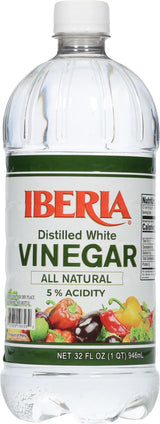 Iberia Distilled White Vinegar – Mindful Kitchen Essential for Clean-Label Living