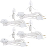 WATERGLIDE Ceramic Light Cord – Smokeless, Fire-Free Illumination for Nativity Scenes and Seasonal Decor
