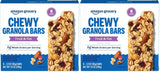 Amazon Grocery Fruit & Nut Chewy Granola Bars – 8g Whole Grains Per Serving Snack for Holistic Everyday Fueling