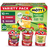 Mott's Real Fruit Snack Pack – Convenient Lunch Bag Addition for Busy Professionals and Remote Workers, 20 Pouches