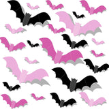 FLEATY Pink Bat Wall Decor – Pre-Packaged Holiday Gift for Tween Girls Who Want a Soft Spooky Bedroom Refresh
