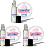 MOBETTER FRAGRANCE OILS Powder Fresh Scent Perfume Fragrance Body Oil Unisex - Romantic Valentine's Day Gift for Mom and Wife