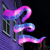Joiedomi 3-Piece Octopus Tentacle Set – Statement Halloween Home Accent for Windows and Fireplace Mantel