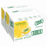 TRUE LEMON Water Enhancer – Pre-Portioned Lemon Packets for Study and Workspace Routines, 500 Count
