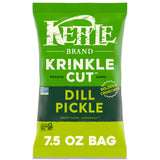 Kettle Brand Potato Chips Parmesan Cheese Kettle Chips, 7.5 Oz – Clean-Ingredient Chips for Kid Playdates and Lunchboxes
