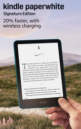 Amazon Kindle Paperwhite Signature Edition 32GB – Adventure-Proof E-Reader for Hikers and Beach Goers, Glare-Free 7-Inch Paperwhite Screen