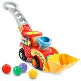 VTech Pop-a-Balls Push and Pop Bulldozer for Toddlers Ages 1-3 – Early Learning Walker Toy for Nursery and Playroom