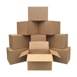 Amazon Basics Folding Storage Boxes – Consistent Brown Pack for Whole-Home Visual Order
