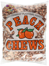 Albert's Peach Chews Individually Wrapped Candy – Patio Party and Backyard BBQ Sweet Snack for All Ages