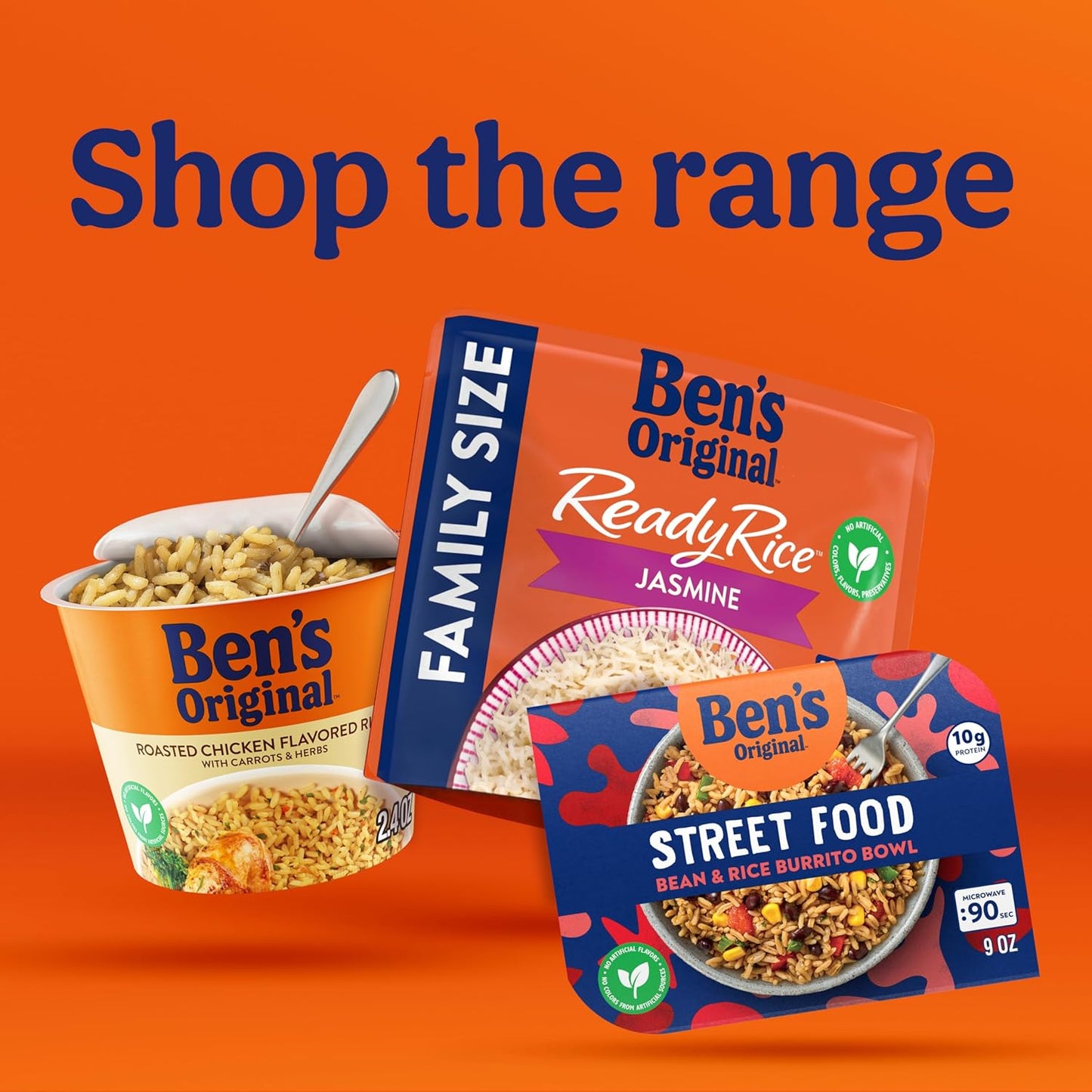 BEN'S ORIGINAL Ready Rice Jasmine Rice — Kid-Friendly Weeknight Side for Picky Eaters