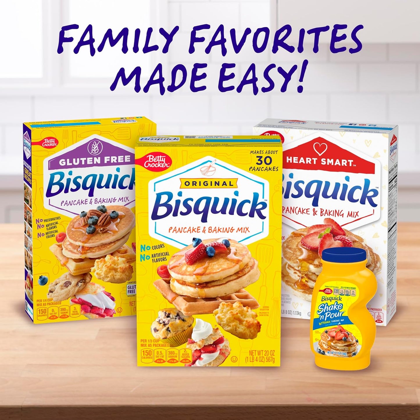 Betty Crocker Bisquick Original Mix – Less-Is-More Baking Solution for the Uncluttered Studio Kitchen