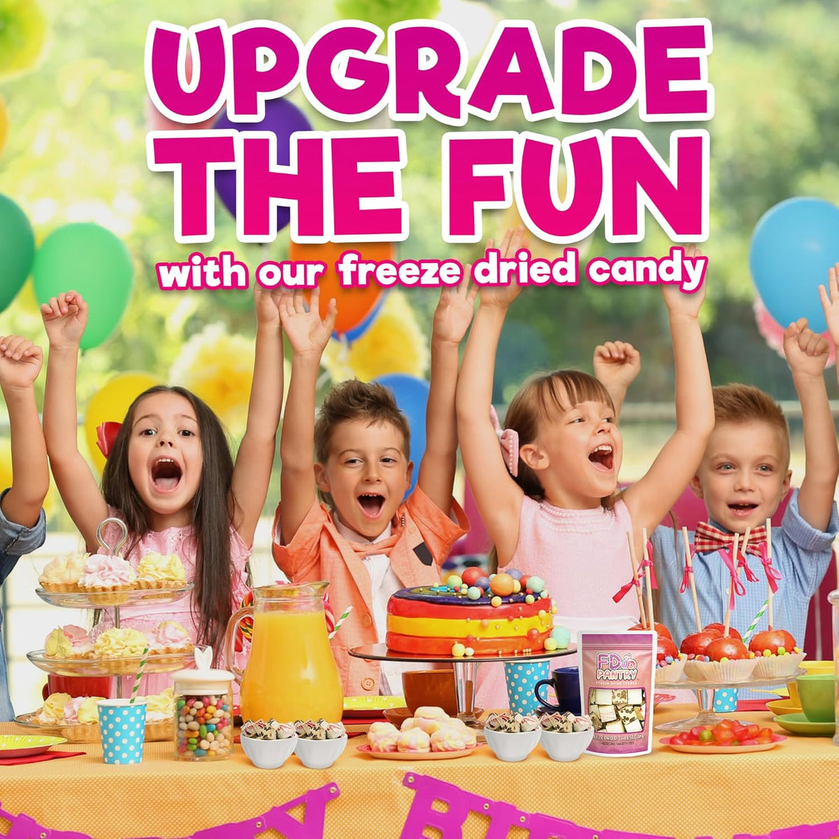 Crunchy Freeze Dried Ice Cream Sandwich Pieces – Kid-Friendly Road Trip Snack for Backseat Riders