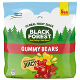Black Forest Gummy Bears Candy for Kids Lunchboxes - Real Fruit Juice, Gluten Free, 22 oz Bulk Bag