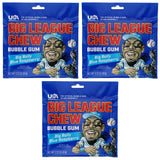 Big League Chew Cotton Candy Bubble Gum 3-Pack - Throwback MLB Watch Party Snack and Gift for Nostalgic Baseball Dads