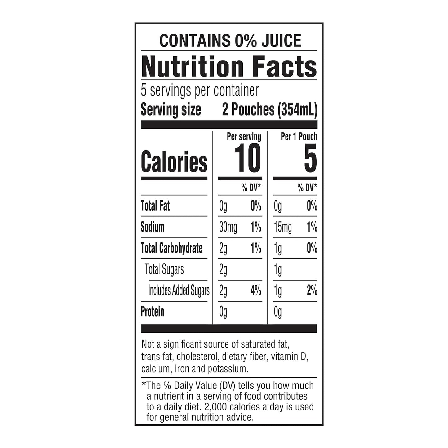 Capri Sun Roarin' Waters Tropical Punch – Better-for-You Pantry Drink Swap, Tropical Punch, 40 ct