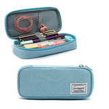 FUXINGYAO Modern Minimalist Pen Case, Understated 8.3 Inch Nylon Pouch for a Restrained and Organized Workspace