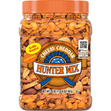 Southern Style Nuts Gourmet Hunter Vegetarian Trail Mix, 23 oz Family Canister – Open-Air Snack Bowl for Patio Gatherings, Bonfires, and Picnic Tables