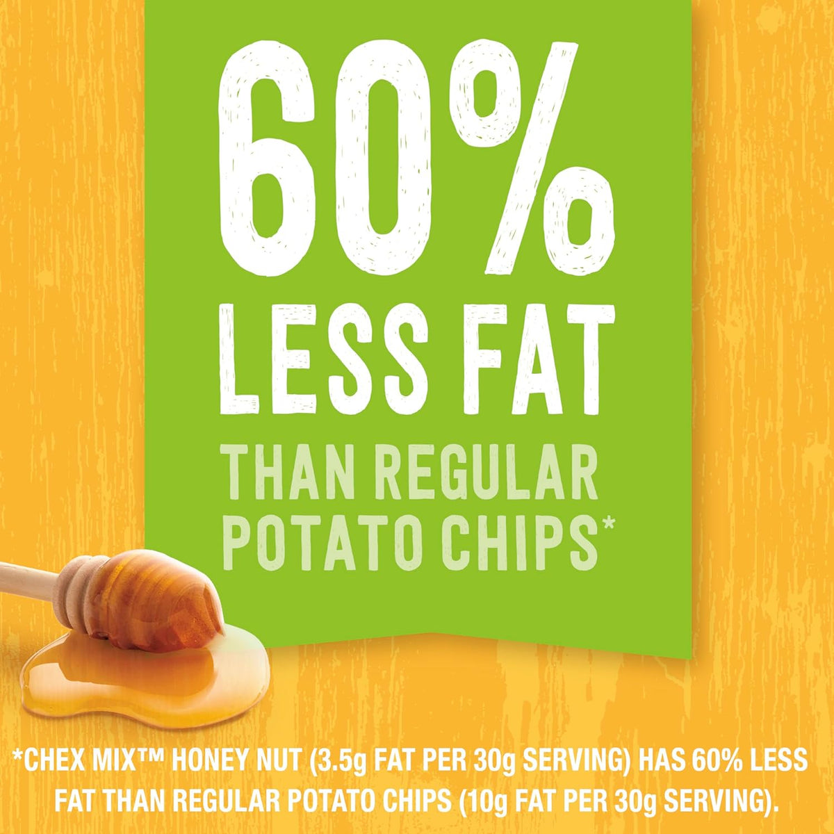 Chex Mix Honey Nut Snack Mix Sweet & Salty 13.5 oz Late Workday Meal Replacement Snack for Busy Professionals