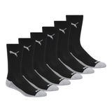 PUMA Men's Crew Socks (6-Pack) – Father's Day Stocking Stuffer for Dads Who Hit the Gym
