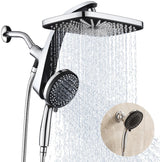 AquaMist Dual Rain and Handheld Shower System – Ensuite Wellness Retreat, Post-Work Relaxation