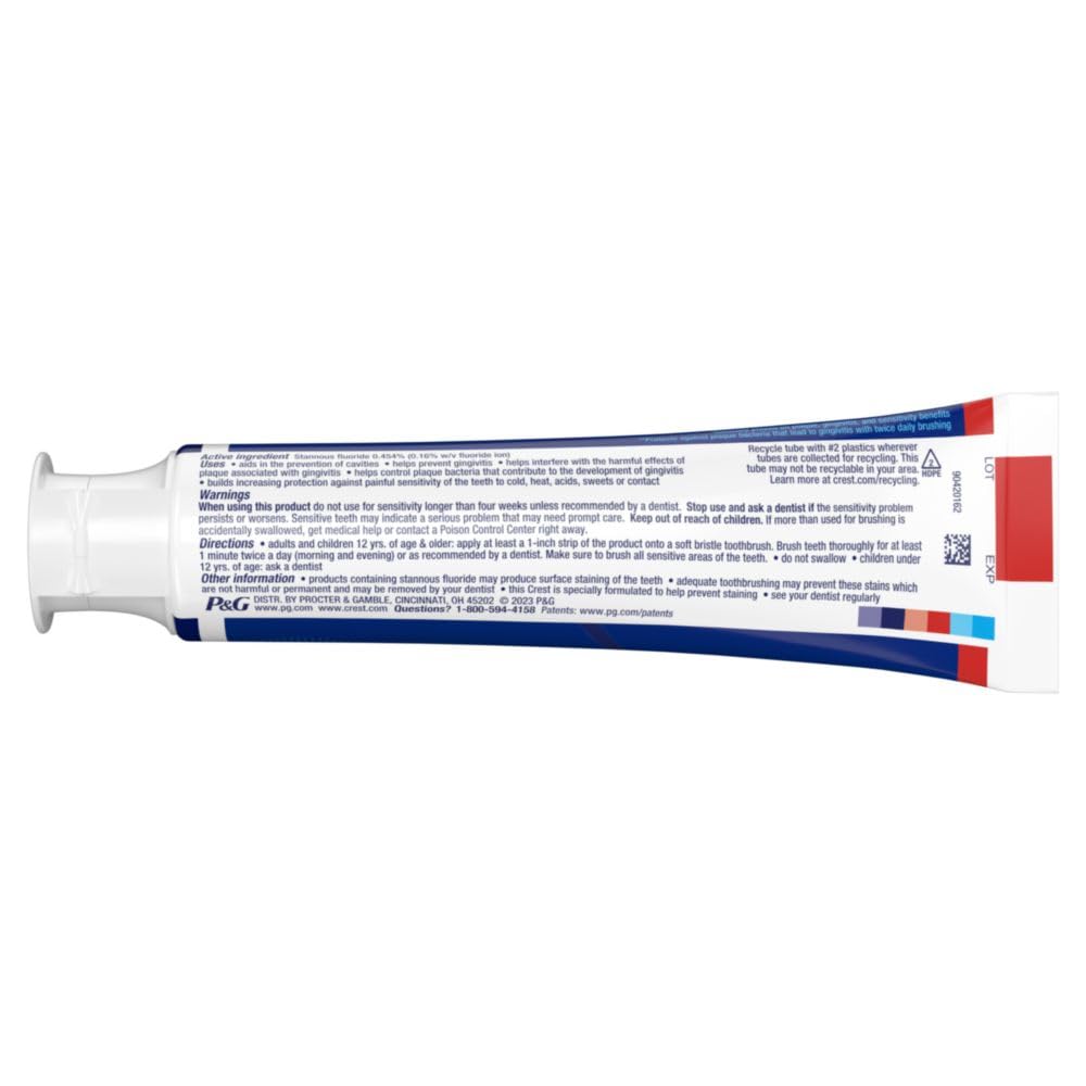 Crest Pro-Health Advanced Toothpaste – Clean Design Gel-Paste Hybrid for a Less-Is-More Countertop, 5.1 Oz