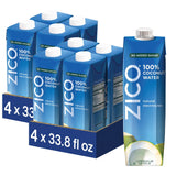 ZICO 100% Coconut Water – Mindful Hydration for Morning Routine, Natural Electrolyte Replacement