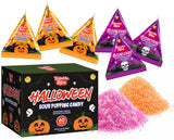 Halloween Popping Candy Bulk Box for Kids – 60 Count Individually Wrapped Sour Treats Safe for Classroom Goodie Bags