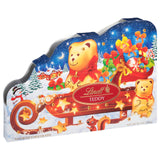 Lindt TEDDY Premium Advent Calendar - Sophisticated Christmas Counterpiece and Gift for Chocolate Lovers