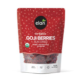 Elan Organic Dried Goji Berries – Portable Gym Bag Snack for Post-Workout Refueling, Iron-Rich Wolfberries