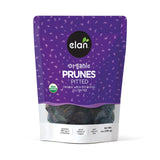 Elan Organic Pitted Prunes, 7.9 oz – Camping Pantry Staple, No Sugar Added Lightweight Snack