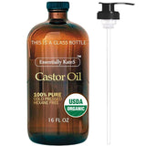 Essentially KateS Avocado + Sacha Inchi Castor Oil 16 Fl Oz – High-End Beauty Oil for Discerning Self-Care Routines