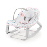 Ingenuity Keep Cozy 3-in-1 Bouncer and Rocker – Kid-Friendly Playroom Seat with 5-Point Harness, 0-30 Months