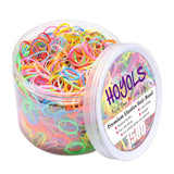 HOYOLS Clear Mini Hair Elastics – Gentle Self-Care Staple for Evening Wind-Down Routines and Bath Time Styling