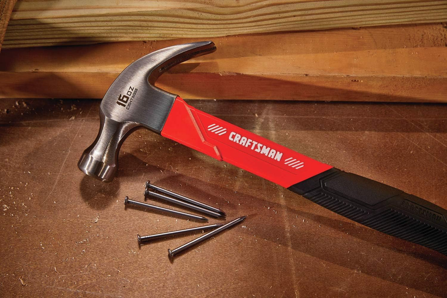 fiberglass handle with reinforced overstrike protection zones