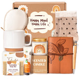Gift Baskets for Women - Thoughtful Get-Well-Soon Gift Box for Her Recovery with Mug, Journal, and Comforting Treats