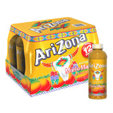 AriZona Fruit Punch – Chilled Fruit Beverage for Camping, Tailgating, and Outdoor Dining, 16 Fl Oz Bottles