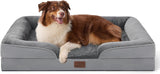 Bedsure Bolstered Dog Couch – Low-Entry Lounger Safe for Crawling Tots and Senior Pets