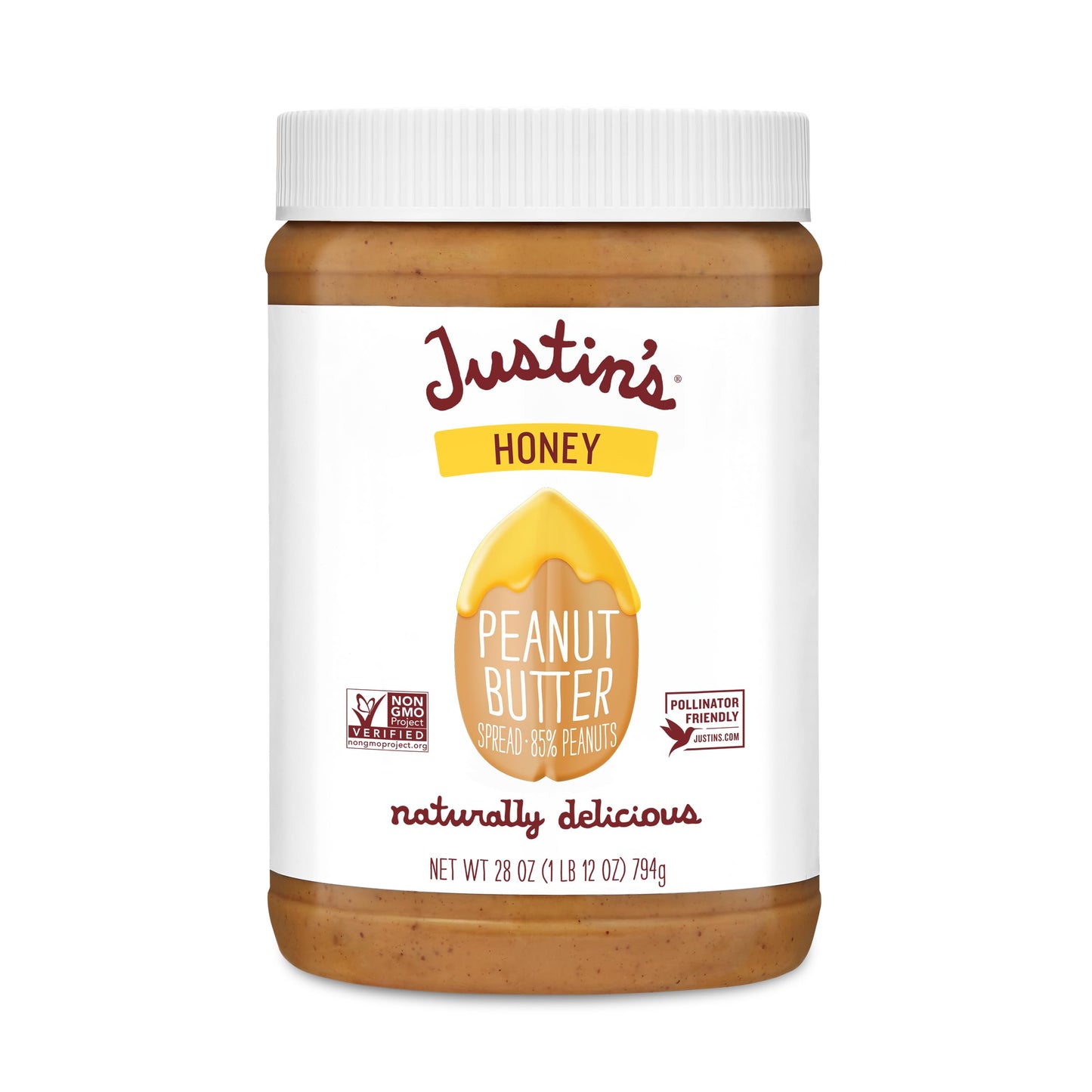 Honey Peanut Butter - 28 Ounce (Pack of 1)