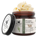 Hearth & Homestead Tallow Skin Balm – Calming Vanilla Orange Scent for Bath Time and Bedtime Wind-Down