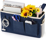 Bedside Storage Bag – College Dorm Rail Organizer for Late-Night Study Sessions
