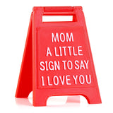 LoveNotes Solid Plastic Love Sign – Polished Mantel Decor for Anniversary Celebrations and Romantic Dinners