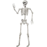 JOYIN Life Size Halloween Skeleton for Front Porch and Living Room Atmosphere, 67 Inch Posable Full Body Bones with Aging Texture for Elevated Home Decor