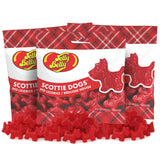 JellyBelly Scottie Dogs Red Licorice – Lunch Box Surprise for School-Age Kids, 3-Pack of 2.75 oz Bags