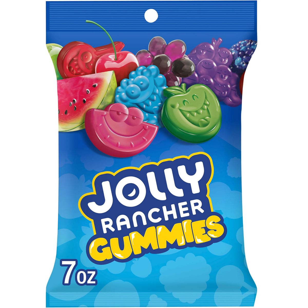 JOLLY RANCHER Gummies Assorted Fruit Flavored Candy Bag – Bulk Workplace Supply for Reception Desks, Co-Working Spaces, and Office Pantries