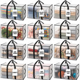 ClearSpace Heavy Duty Moving Bags - Holiday Gift for Moms Who Love Organizing, Heavy-Duty Storage Totes